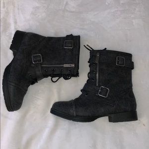 JUST FAB Size 6.5 combat boots